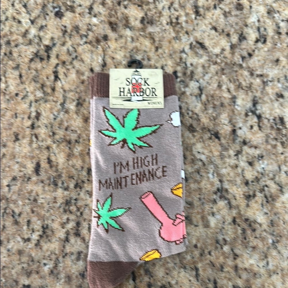Socks with fun theme